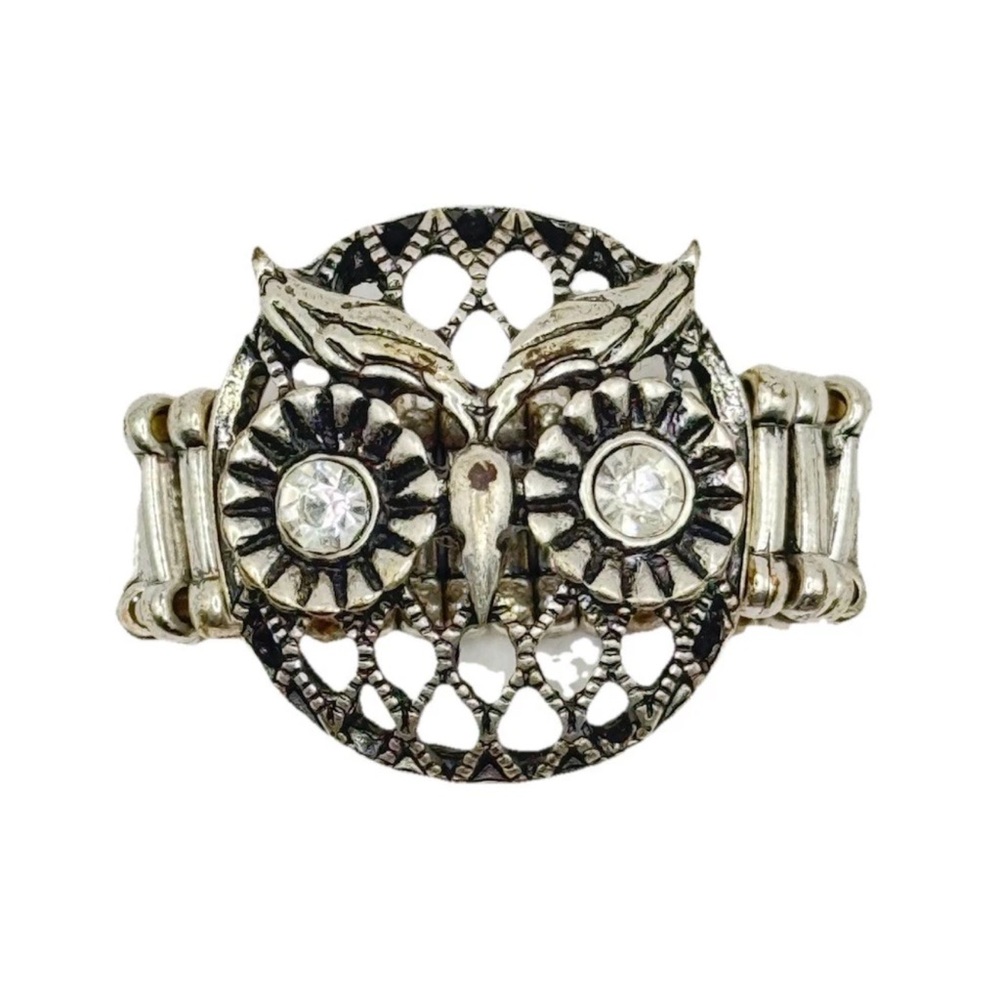 Silver Owl Design Women's Ring